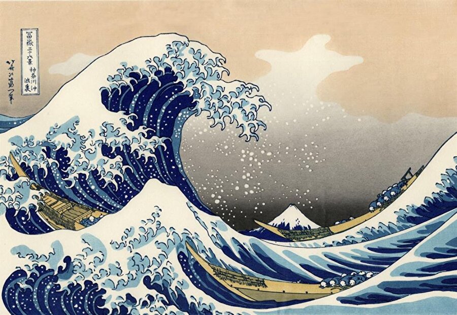 Katsushika Hokusai, "The Great Wave off Kanagawa"
Metropolitan Sanat Müzesi, ABD