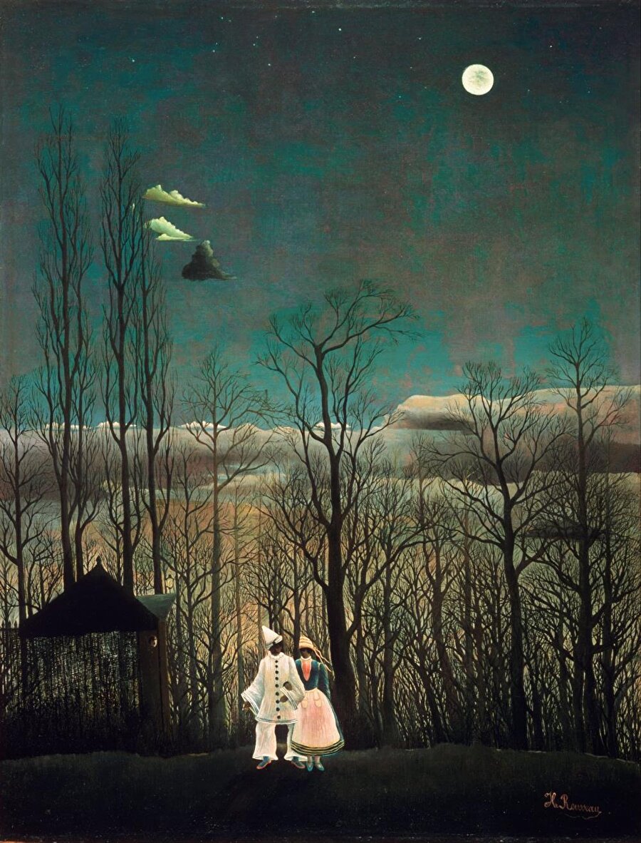 Henri-Julien-Félix Rousseau, "Karnaval Akşamı​"
Philadelphia Sanat Müzesi, ABD
