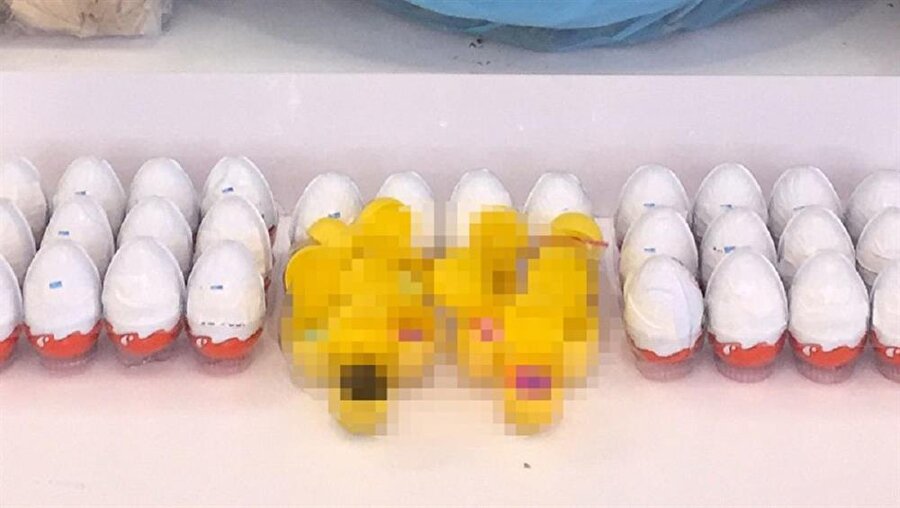 ​Sürpriz yumurtadaki korkunç sürpriz polisleri şaşkına uğrattı 