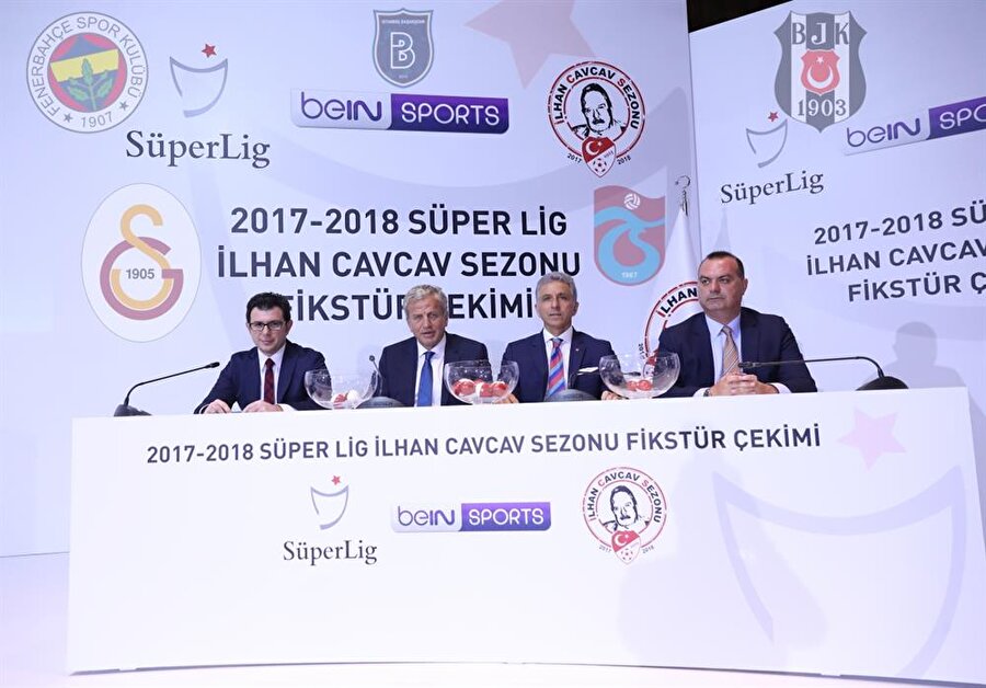 Süper Lig 2017-2018 İlhan Cavcav Sezonu Fikstürü: İşte Derbi Tarihleri