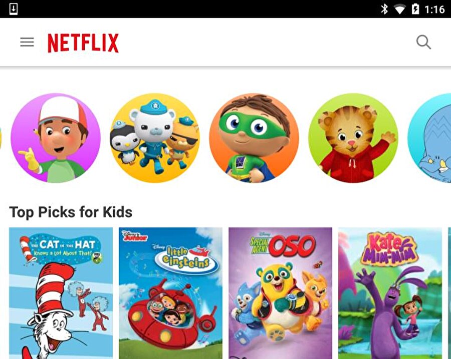 Çocukları zararlı içeriklerden koruyan "çocuklar için" sekmesi de Netflix'in çocuklarımızı da düşündüğünü ortaya koyan önemli bir nokta.

                                    
                                    
                                    
                                    
                                    
                                    
                                    
                                    
                                    
                                
                                
                                
                                
                                
                                
                                
                                
                                