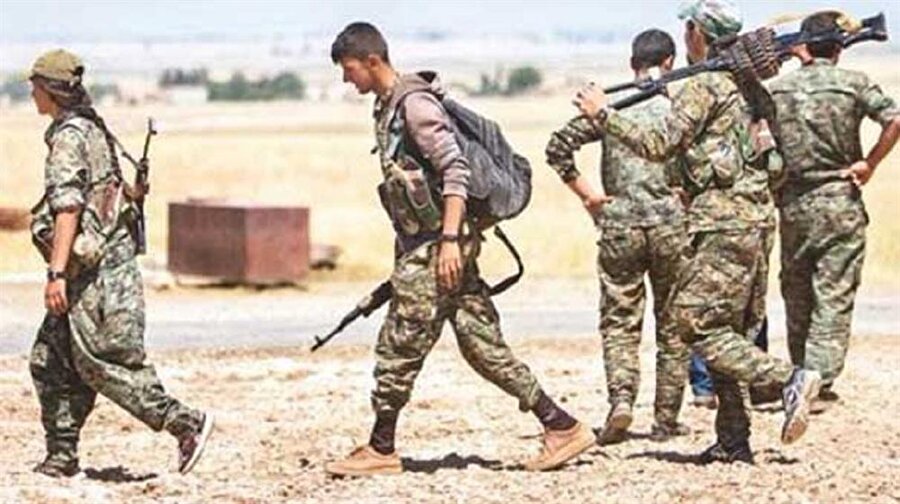 Terör örgütü PKK/PYD, Suriye'de kontrol ettiği Afrin ilçesindeki köylerde, her aileden bir kadın ya da erkeği zorla silah altına alıyor.