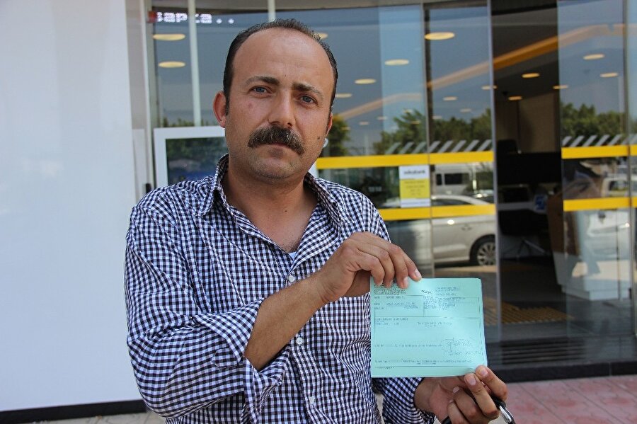 ​2 kuruşluk borcu ödemek için 30 lira harcadı