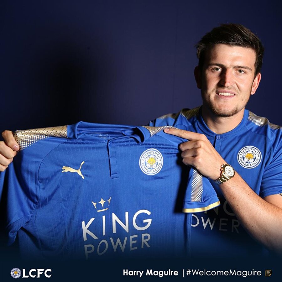 Harry Maguire

                                    
                                    19 milyon euroya Hull City'den Leicester City'e
                                
                                