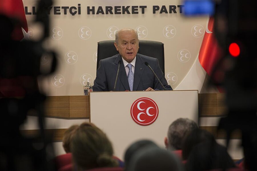 Bahçeli: 'Hero' tişörtü giyen namertler kazanamayacaktır