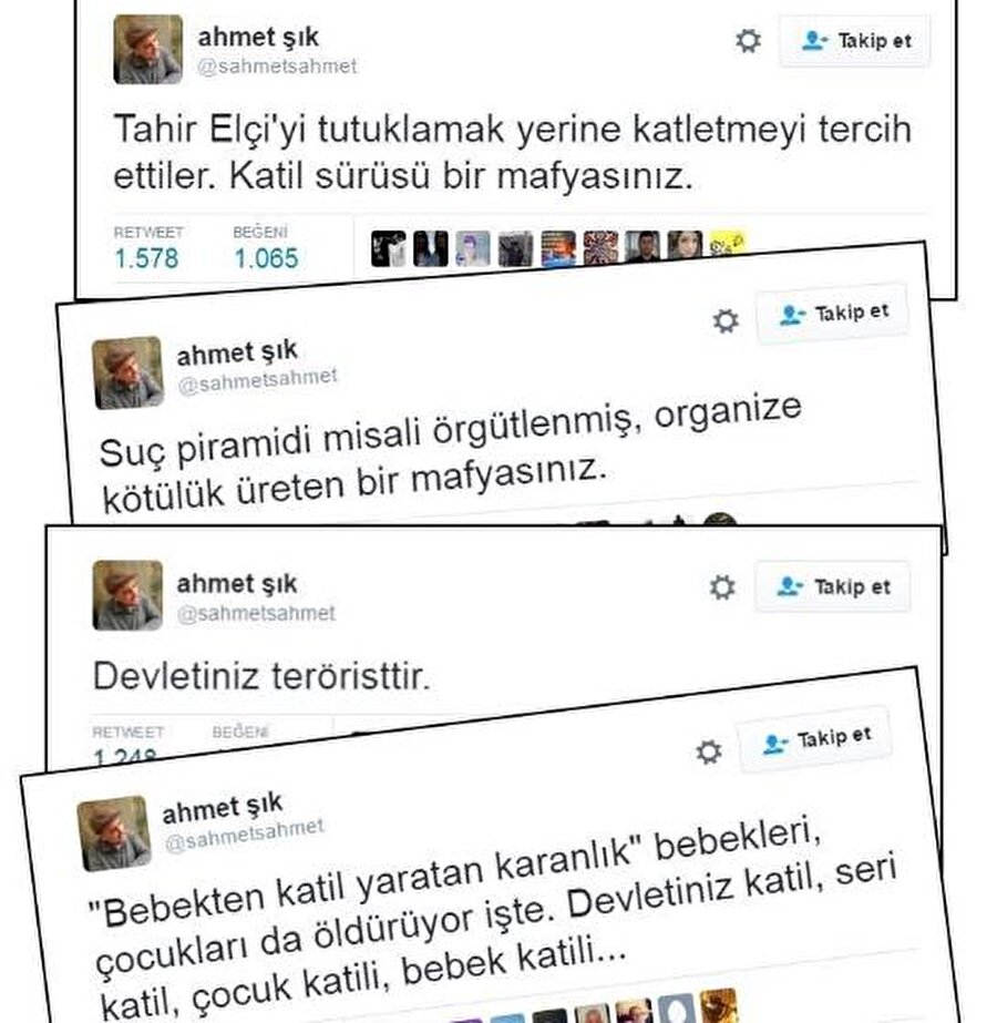 Ahmet Şık, Türkiye Cumhuriyeti Devleti'ne terör devleti yakıştırması yapmakta bir beis görmez

                                    
                                    
                                    
                                
                                
                                