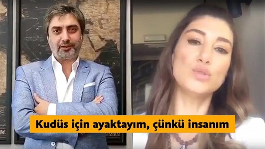 ​Ünlü sanatçılardan 'Kudüs' kampanyası