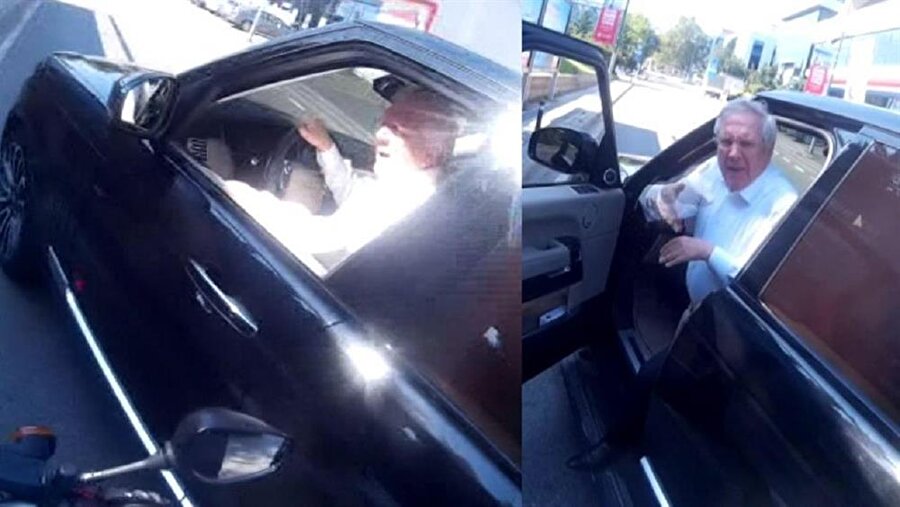 Aziz Yıldırım trafikte kavga etti: Küfürler havada uçuştu