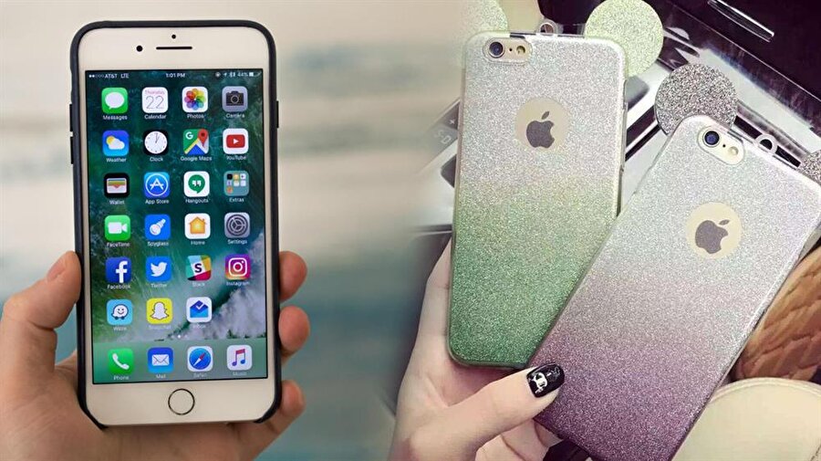 Simli iPhone kılıfları