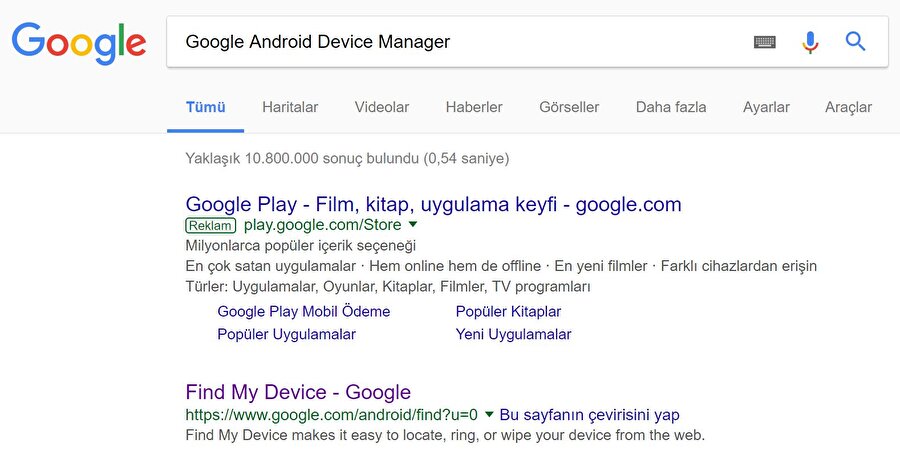 Android Device Manager'a erişin

                                    
                                    
                                    
                                    
                                    Google'ın Android altyapısında sunduğu Android Device Manager sistemi, kilitlenen ve şifresi unutulan cihazdaki Google hesabı ile bağlantı kurarak şifreyi sıfırlamayı sağlıyor. Android Device Manager'a ulaşmak için buradaki bağlantıya tıklamak kâfi. 
                                
                                
                                
                                
                                