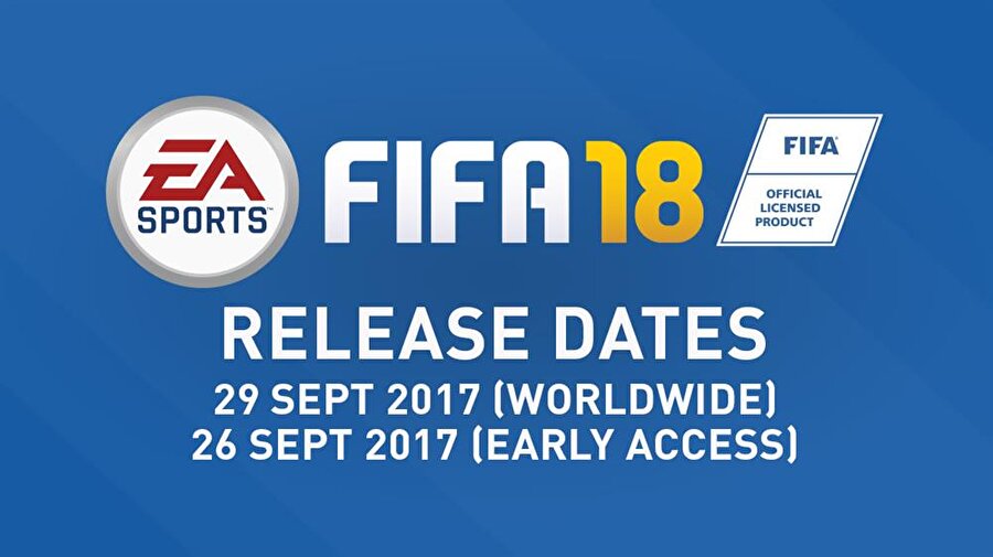 FIFA 18 ne zaman çıkacak?
Oyunun çıkış tarihi 29 Eylül olarak belirlenirken İkon ve Ronaldo versiyonlarıyla gelen moda sahip olan oyuncular 26 Eylül’de oyuna başlayabilecek.