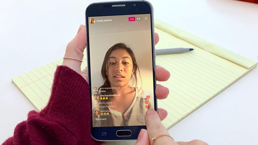 Instagram canlı yayın