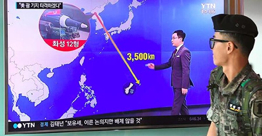 ​Kuzey Kore, ABD toprağı Guam'ı ne zaman vuracağını açıkladı. 