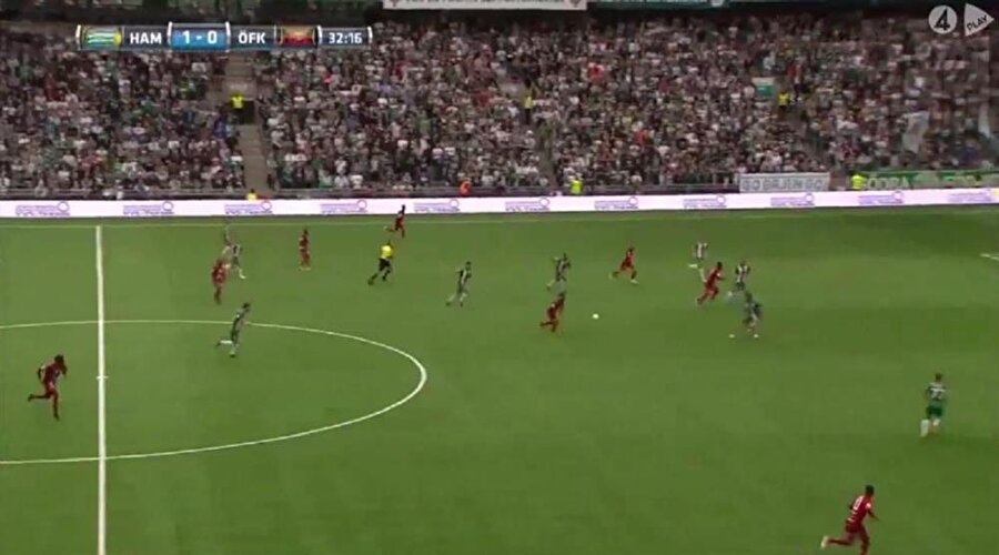 Galatasaray'ı eleyen Östersunds'tan Avrupa'yı ayağa kaldıran gol!