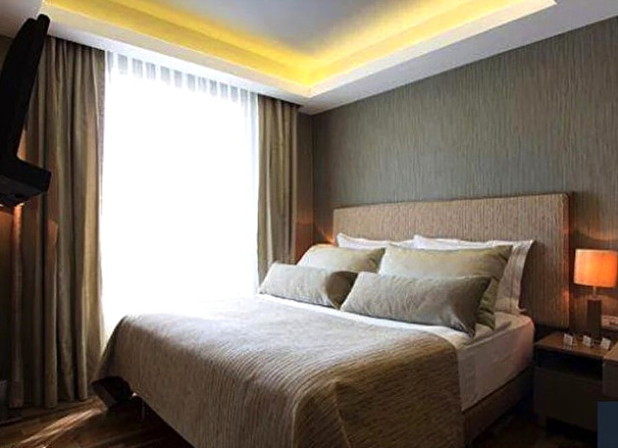 İşte İstanbul'daki otelin oda tasarımı
