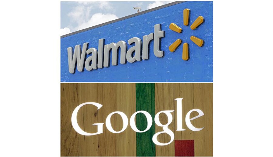 Wallmart ve Google. 