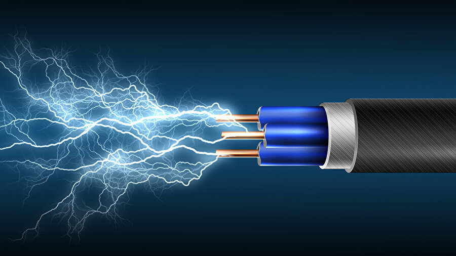 İpliğin elektriğe dönüşmesi sağlandı. 