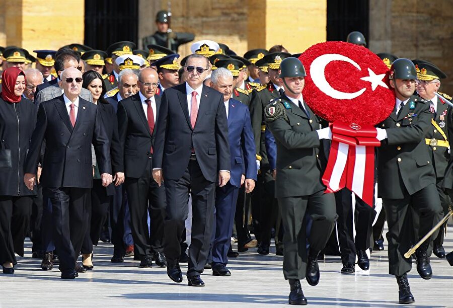 Büyük zaferin 95. yılı: 30 Ağustos etkinliklerinde devlet erkanı Anıtkabir'de