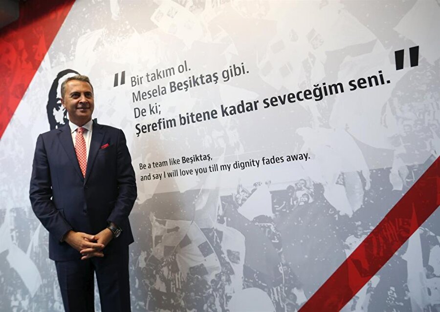 Fikret Orman Beşiktaş Şeref Turu