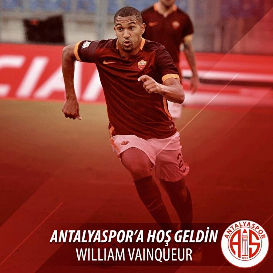 William Vanqueur
Eski Takımı: RomaYeni Takımı: Antalyaspor