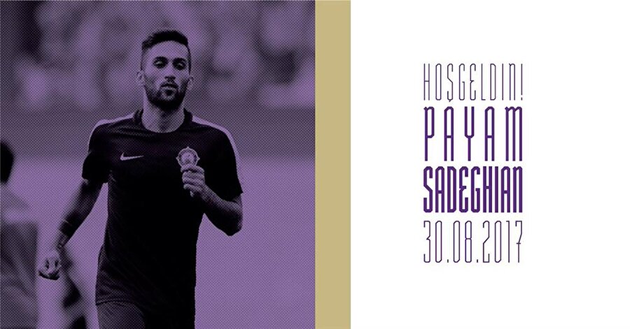 Payem Sadeghian
Eski Takımı: Machine SaziYeni Takımı: Osmanlıspor