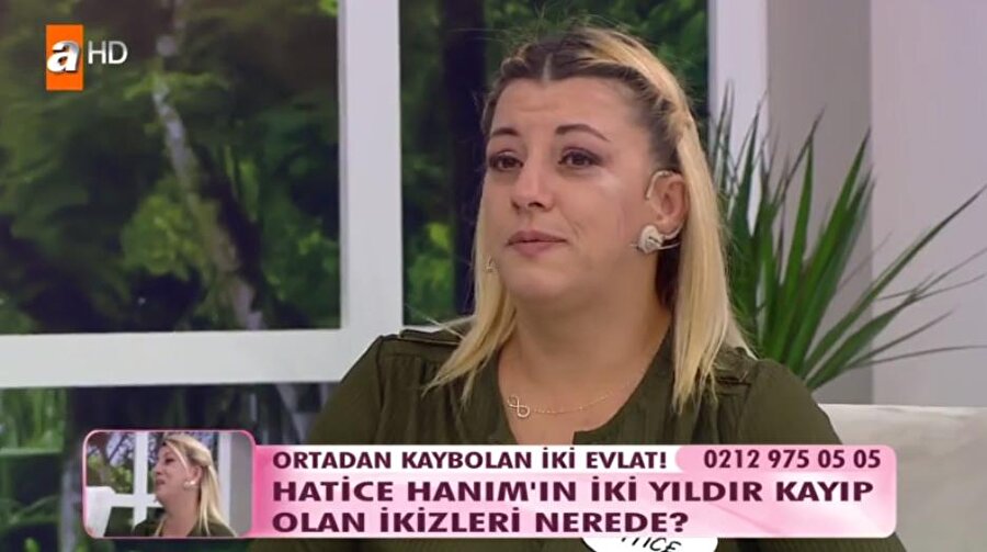 İkizlerini arıyor!
Hatice Hanım 2 yıldır ikizlerini arıyor.