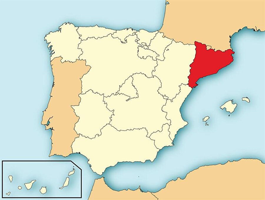 İspanya’nın doğusunda yer alan Katalonya özerk yönetimi 7 buçuk milyon nüfusa sahip.

                                    
                                    
                                    
                                    
                                    
                                    
                                
                                
                                
                                
                                
                                