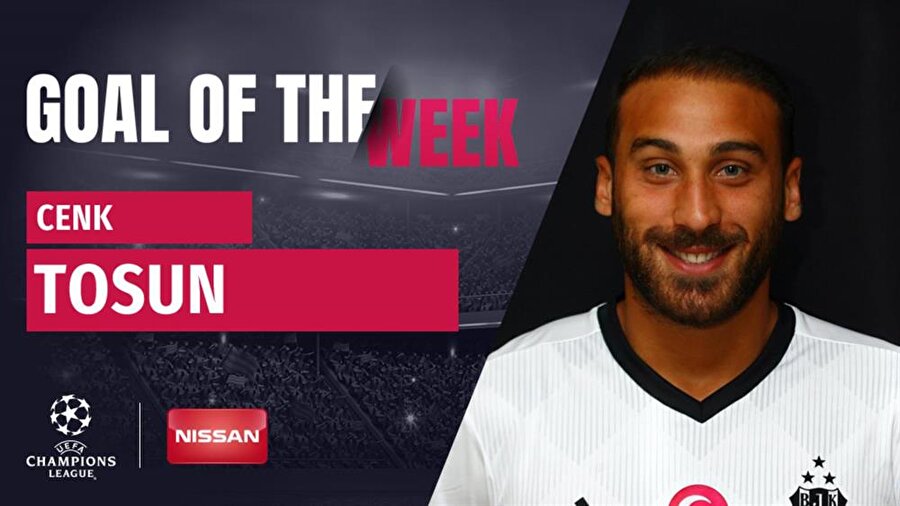 Cenk Tosun'un 25 metreden Porto'ya attığı gol Şampiyonlar Ligi'nde haftanın golü seçildi!