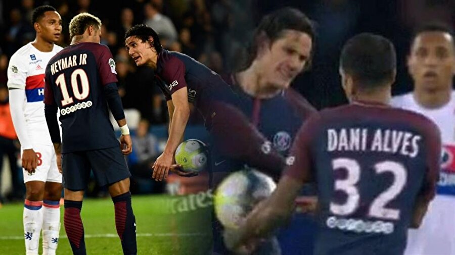 Cavani Neymar Dani Alves