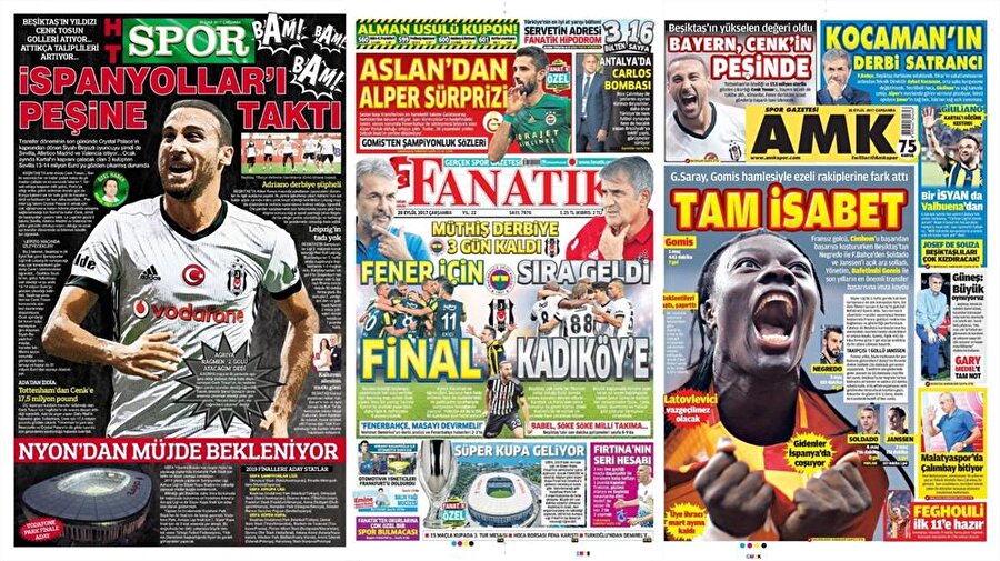 20 Eylül Gazete Manşetleri