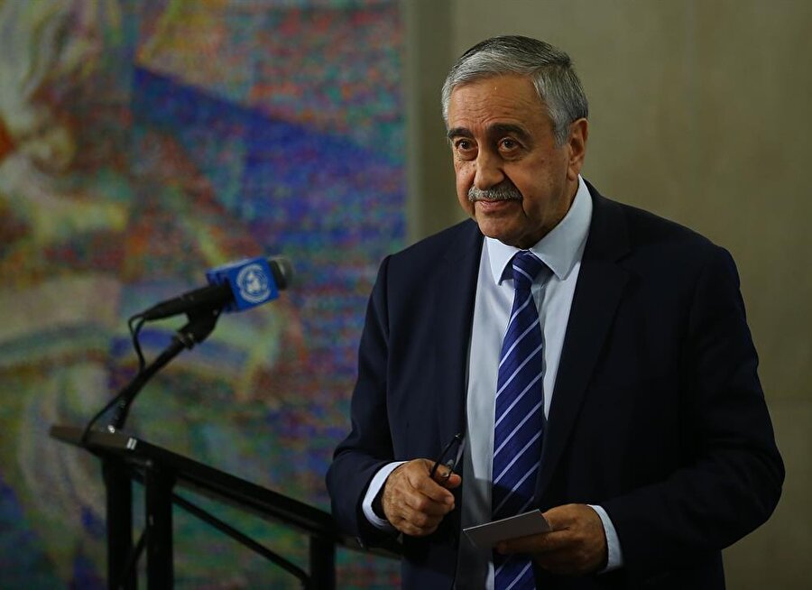 KKTC Cumhurbaşkanı Akıncı, BM Genel Sekreteri Antonio Guterres ile bir araya geldi, görüşmenin ardından gazetecilere açıklama yaptı.