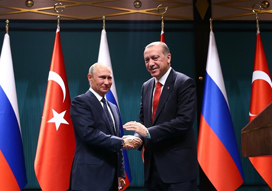 Rusya Devlet Başkanı Vladimir Putin, Cumhurbaşkanı Erdoğan'ın daveti üzerine Ankara'ya geldi.