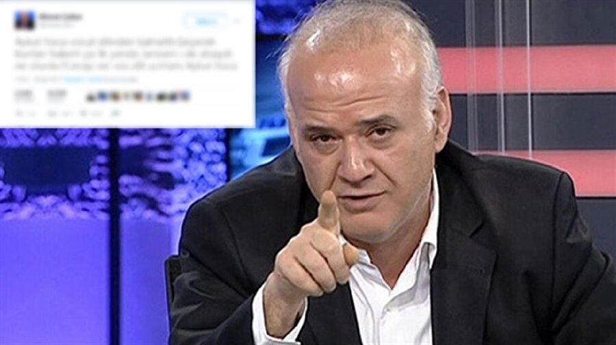 Ahmet Çakar'dan olay paylaşım: Fenerbahçeliler çok kızacak