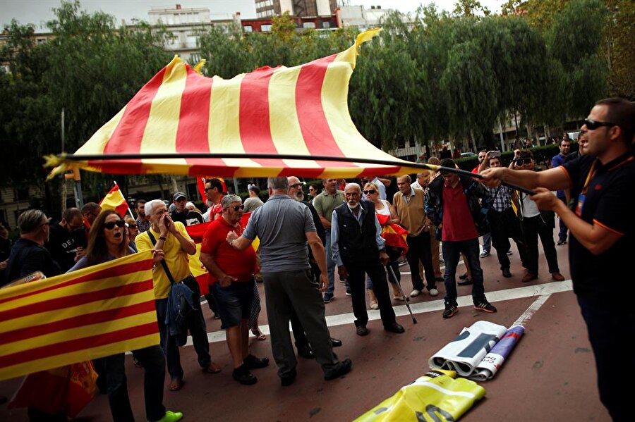 Referandumdan önce çok sayıda protesto yapıldı
