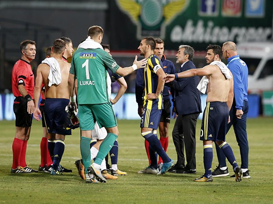 Aykut Kocaman'ın maç sonu hakeme ne dediği ortaya çıktı