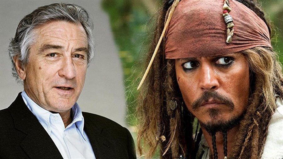 5.Kaptan Jack Sparrow rolü için düşünülen ilk isim Robert De Niro’ydu ancak ünlü aktör bu rolü kabul etmedi.
Rolü alan: Johnny Depp