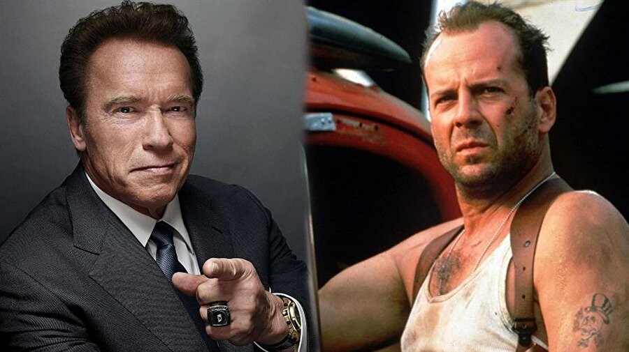 28.”Die Hard” filminin yönetmeni ilk tercih hakkını Arnold Schwarzenegger’den yana kullanmış…
Rolü alan: Bruce Willis