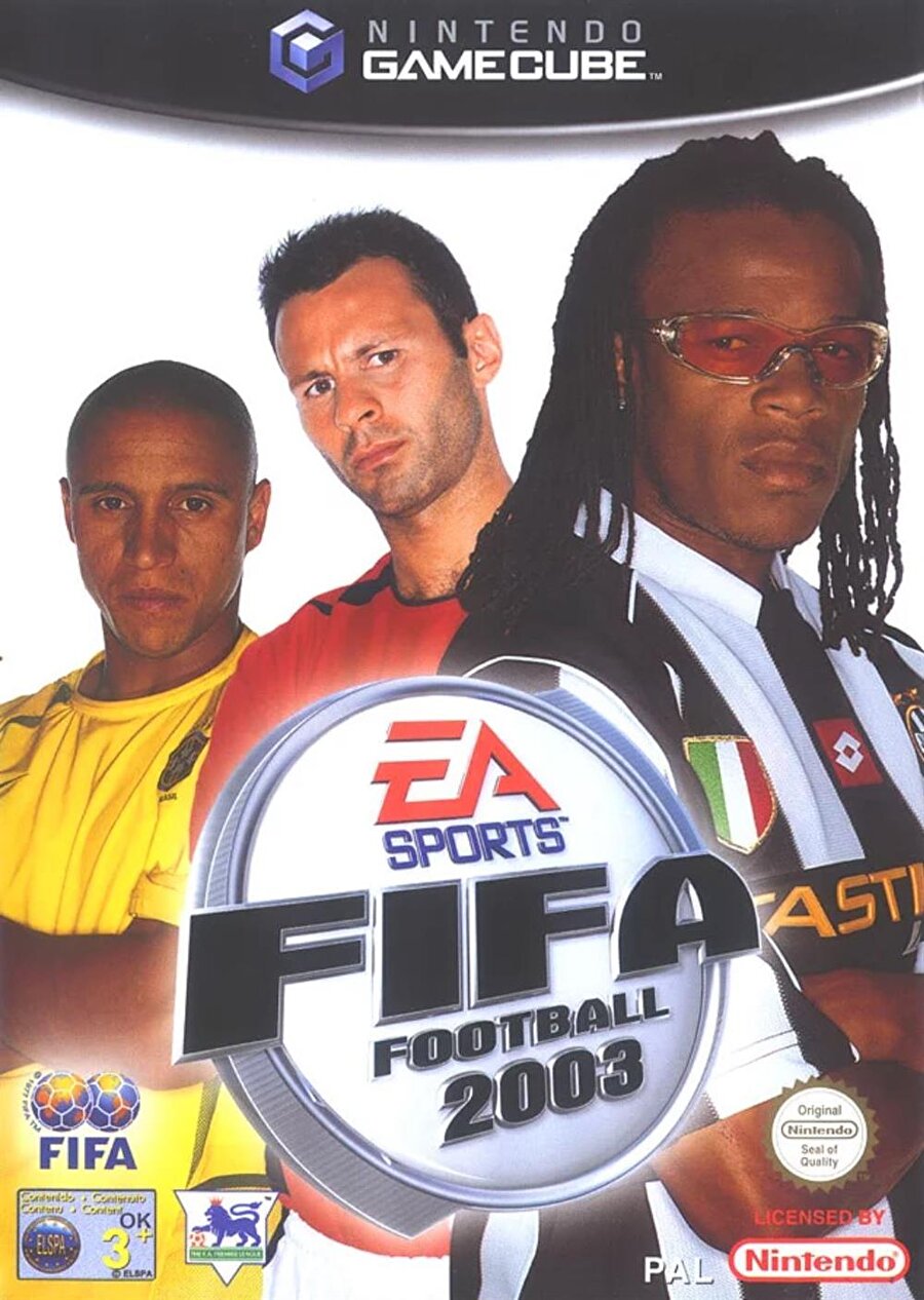 FIFA 2003

                                    Roberto Carlos (Real Madrid)Ryan Giggs (Manchester United)Edgar Davids (Juventus)
                                