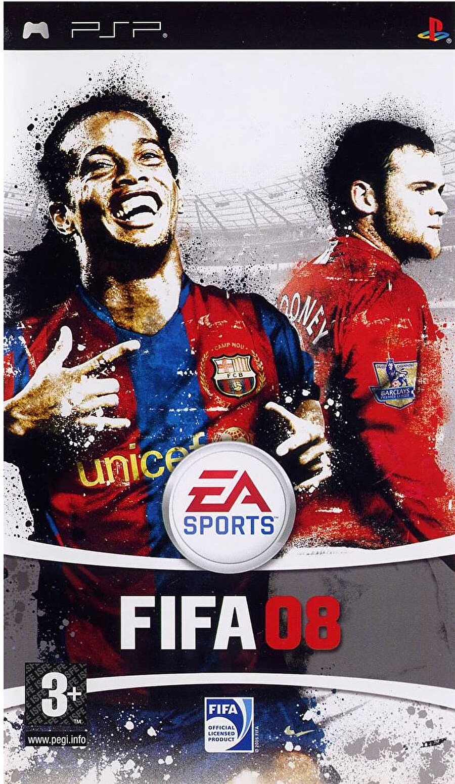 FIFA 08

                                    Wayne Rooney (Manchester United)
Ronaldinho (Barcelona)
                                