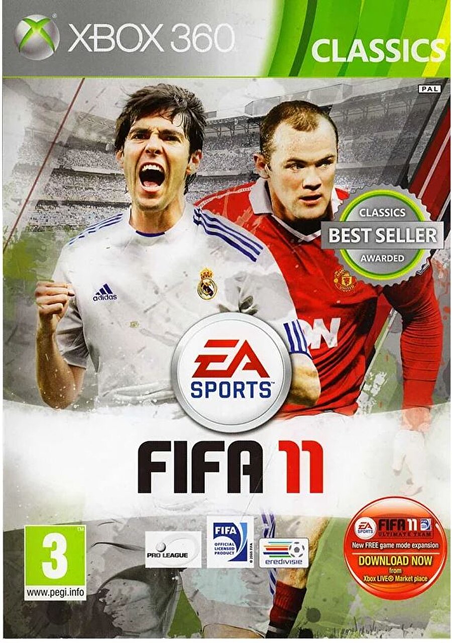 FIFA 11

                                    Wayne Rooney (Manchester United)Kaka (Real Madrid)
                                