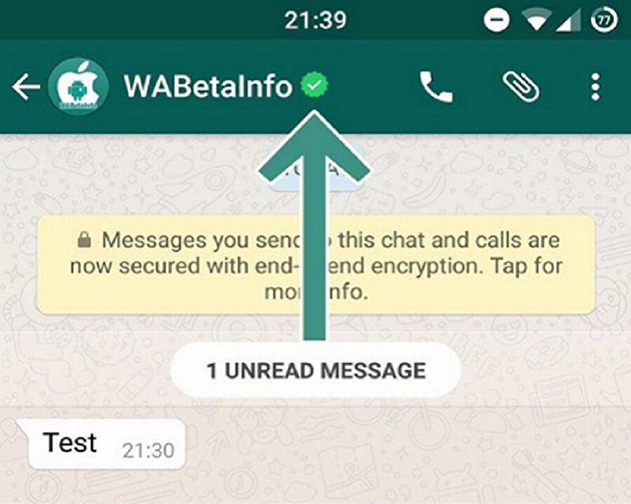 WhatsApp yeşil tik: Onaylı hesap!
WhatsApp'ın yakın zamanda "onaylanmış profil" sistemine geçiş yapması bekleniyor. Bunun asıl sebebi ise Facebook, Twitter ve Instagram'da olduğu gibi önemli kişi ve sayfaların ön plana çıkartılması. WhatsApp'taki "onaylanmış profiller" doğrudan yeşil tik şeklinde görünecek. 