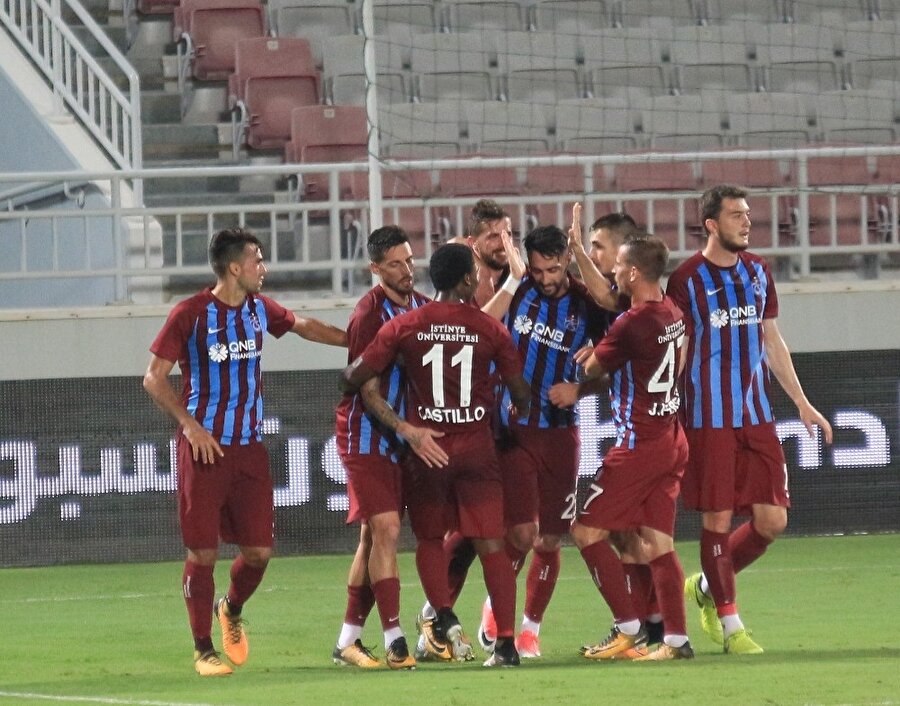 Trabzonspor hazırlık maçında Al Sadd'ı mağlup etti: 2-1