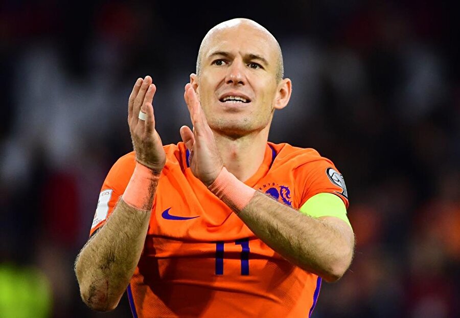 Arjen Robben milli takımı bıraktı