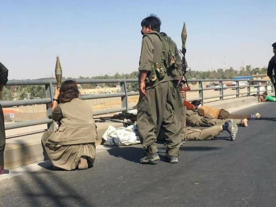 Irak güçleri Kerkük'te ilerledi, PKK peşmergeye yardıma geldi