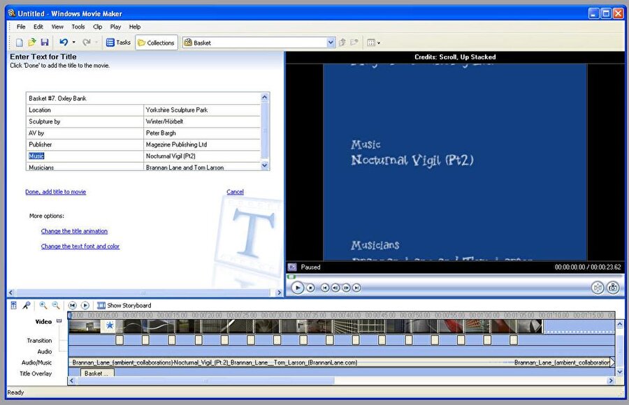 Windows Movie Maker: Müzik ve video dosyalarında düzenlemeler yapmayı sağlayan bu uygulama, temel düzeyde birçok işlemi gerçekleştirebiliyordu. Üstelik internetin yaygınlaşmaya başlamasıyla birlikte birçok kişi bu uygulamaları video hazırlamak için daha sık kullanmaya başlamıştı.

                                    
                                    
                                    
                                
                                
                                