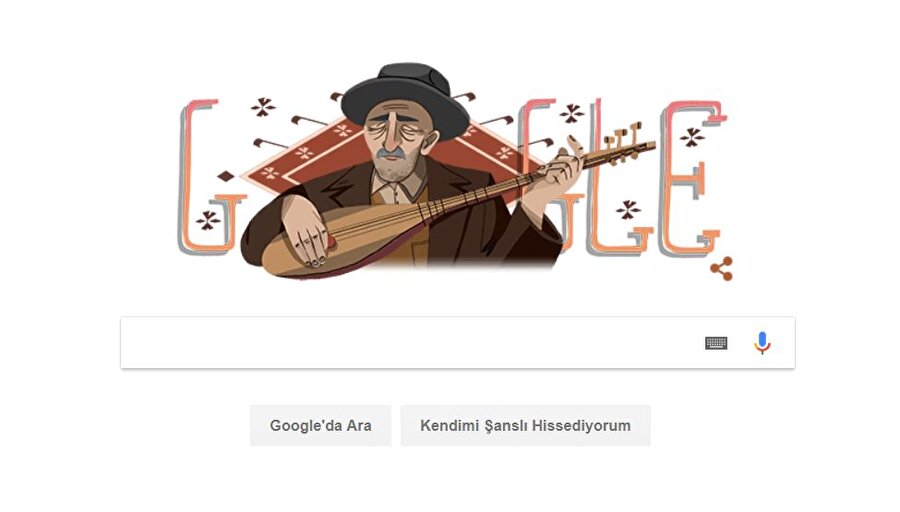Google Doodle Aşık veysel