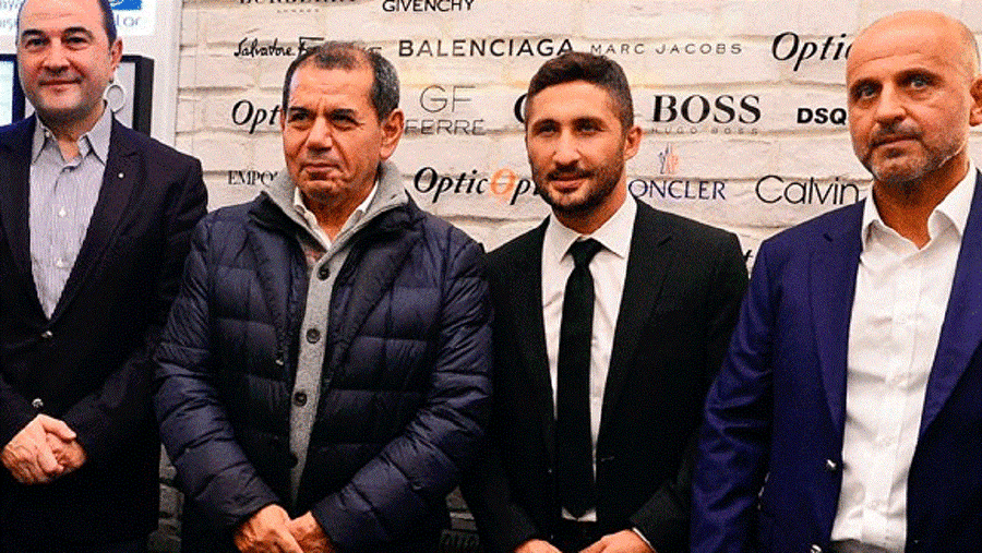 ​Sabri Sarıoğlu optik dükkanı açtı, Dursun Özbek yalnız bırakmadı