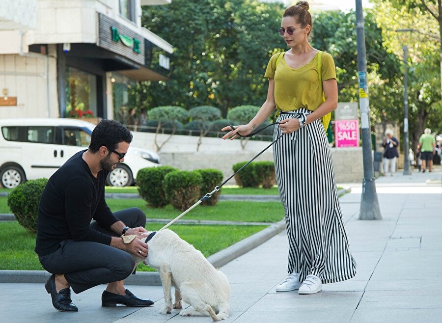 ​Set ziyaretine gitti, filmin oyuncusu oldu