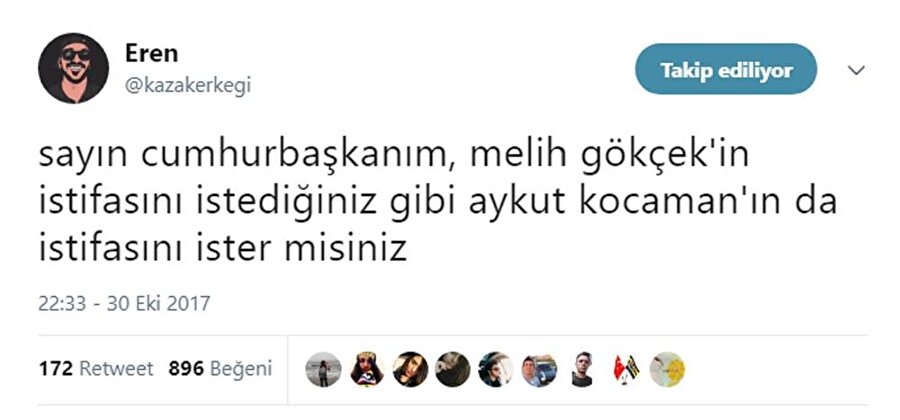 Sayın Cumhurbaşkanım