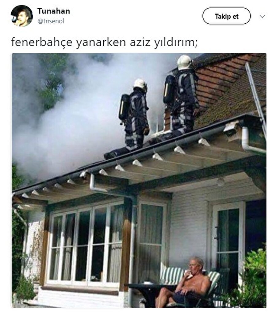 Fenerbahçe yanarken
